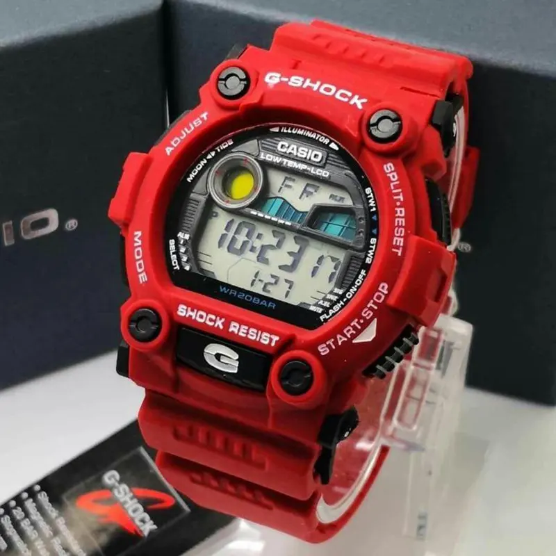 Casio G-Shock Red Lifeguard Rescue Men's Watch- G7900A-4